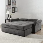 Serta+Sabrina+72.6''+Queen+Rolled+Arm+Tufted+Back+Convertible+Sleeper+Sofa+with+Cushions