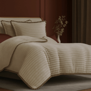 لحاف قطيفة 3 قطع